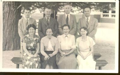 EAST CLAREMONT PRACTISING SCHOOL STAFF, 1955
