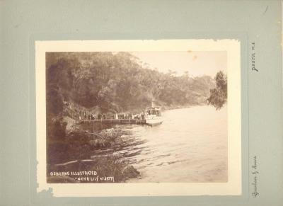 FERRY AT OSBORNE HOTEL JETTY