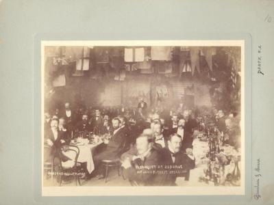 BANQUET AT OSBORNE HOTEL WITH JOHN FORREST AS SPEAKER