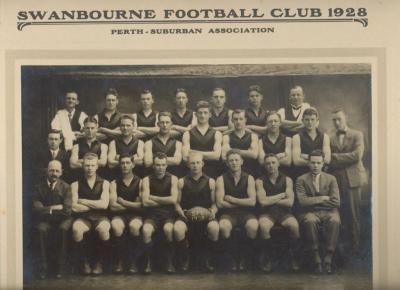 SWANBOURNE FOOTBALL CLUB 1928