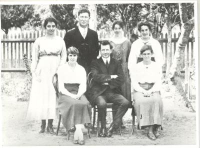 EAST CLAREMONT PRACTISING SCHOOL STAFF, 1917
