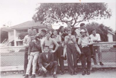 CLAREMONT HIGH SCHOOL 3 B, 1956