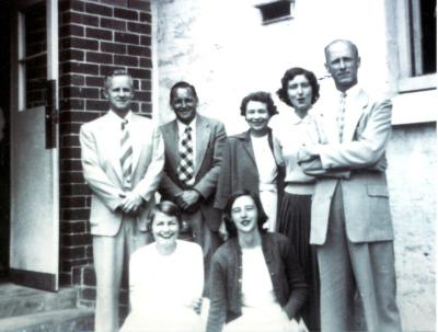 CLAREMONT HIGH SCHOOL TEACHERS 1956
