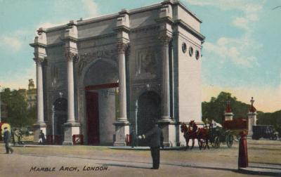 POSTCARD: LONDON LANDMARKS - MARBLE ARCH