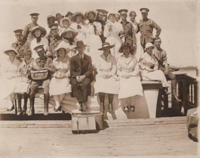 PHOTOGRAPH: GROUP OF PEOPLE, THELMA GREEN BEQUEST