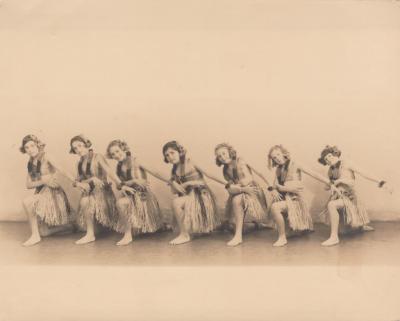 PHOTOGRAPH: SEVEN GIRLS, THELMA GREEN BEQUEST