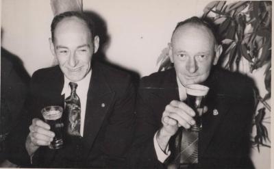 PHOTOGRAPH: ERN GREEN AND BERT CONGDON, THELMA GREEN BEQUEST