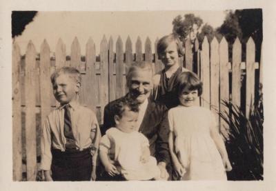 PHOTOGRAPH: A WOMAN AND FOUR CHILDREN, THELMA GREEN BEQUEST