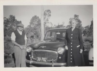 PHOTOGRAPH: BERT AND PEARL CONGDON, THELMA GREEN BEQUEST