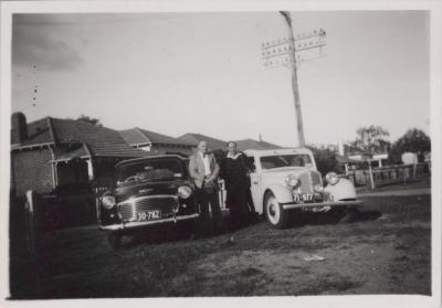 PHOTOGRAPH: BERT CONGDON AND ERN GREEN, THELMA GREEN BEQUEST