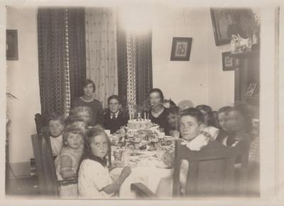 PHOTOGRAPH: VICTOR TRENBERTH'S BIRTHDAY, THELMA GREEN BEQUEST