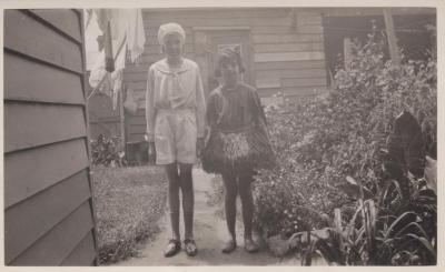 PHOTOGRAPH: THELMA AND DOROTHY, THELMA GREEN BEQUEST