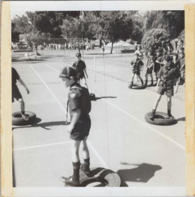 PHOTOGRAPH: SCOUTS ALBUM CUBS AT MANJEDAL SCOUT CAMP