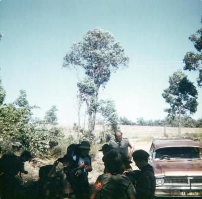 PHOTOGRAPH: FIRST SHENTON PARK SCOUTS VISIT TO GIDGIGANUP HIKE CAMP 1977