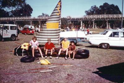 PHOTOGRAPH: FIRST SHENTON PARK SCOUT TROOP SWAN TIKI 1978