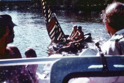 PHOTOGRAPH: FIRST SHENTON PARK SCOUT TROOP SWAN TIKI 1978