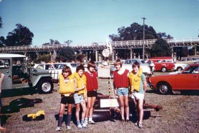 PHOTOGRAPH: FIRST SHENTON PARK SCOUT TROOP SWAN TIKI 1978