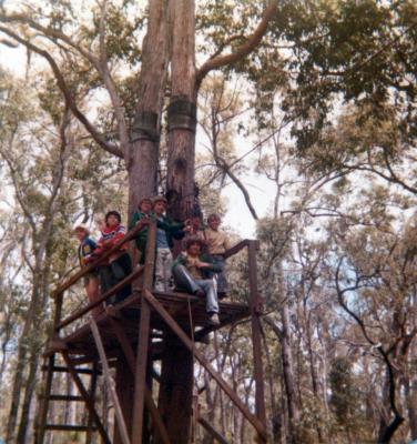 PHOTOGRAPH: FIRST SHENTON PARK SCOUT TROOP MANJEDAL CAMP 1978