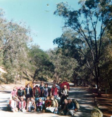PHOTOGRAPH: FIRST SHENTON PARK SCOUT TROOP - TROOP HIKE MAY 1979