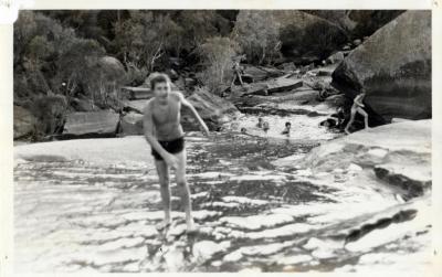 PHOTOGRAPH: FIRST SHENTON PARK SCOUTS VISIT TO GIDGIGANUP HIKE CAMP 1977