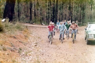 PHOTOGRAPH: FIRST SHENTON PARK SCOUT TROOP - BIKE SCRAMBLE 23-24 JUNE 1979