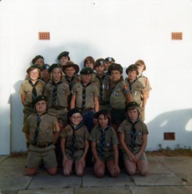 PHOTOGRAPH: FIRST SHENTON PARK SCOUT TROOP - CHRISTMAS WIND-UP PARTY 1979