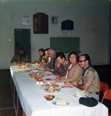 PHOTOGRAPH: FIRST SHENTON PARK SCOUT TROOP - CHRISTMAS WIND-UP PARTY 1979