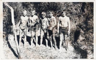 PHOTOGRAPH: SCOUTS ALBUM VISIT TO GIDGIGANUP HIKE CAMP 1977