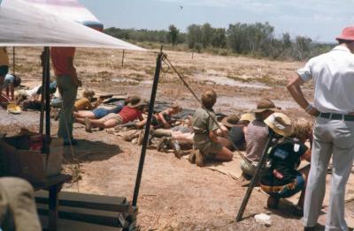 PHOTOGRAPH: FIRST SHENTON PARK SCOUT TROOP - JAMBOREE PERRY LAKES: 1979-1980