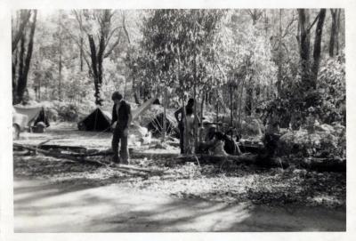 PHOTOGRAPH: SCOUTS ALBUM VISIT TO GIDGIGANUP HIKE CAMP 1977