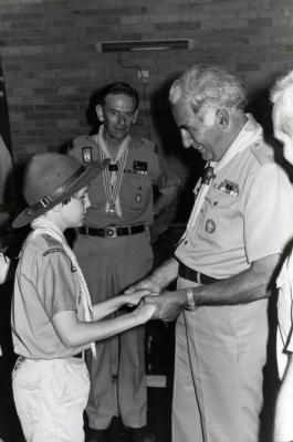 PHOTOGRAPH: FIRST SHENTON PARK SCOUT TROOP - 12TH AUSTRALIAN JAMBOREE
