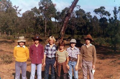 PHOTOGRAPH: FIRST SHENTON PARK SCOUT TROOP - CAMP OUT 80
