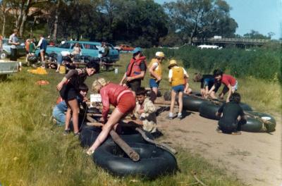PHOTOGRAPH: FIRST SHENTON PARK SCOUT TROOP - SWAN TIKI 1980