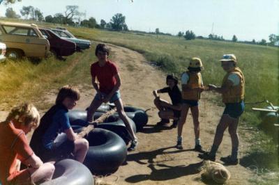 PHOTOGRAPH: FIRST SHENTON PARK SCOUT TROOP - SWAN TIKI 1980