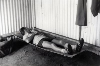 PHOTOGRAPH: FIRST SHENTON PARK SCOUT TROOP- CAMP BED