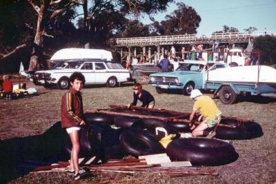 PHOTOGRAPH: FIRST SHENTON PARK SCOUT TROOP SWAN TIKI 1978
