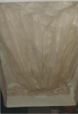 PHOTOGRAPH: TEXTILE CONSERVATION PROJECT AT SUBIACO MUSEUM WITH PATRICIA MONCRIEFF OCTOBER 1999