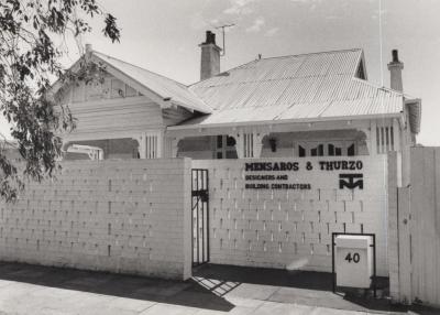 PHOTOGRAPH: 40 HAMERSLEY ROAD, NATIONAL ESTATE SURVEY COLLECTION