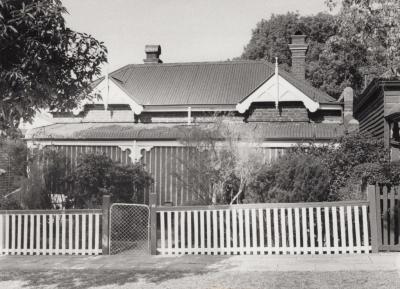 PHOTOGRAPH: 16 FRANCIS STREET, NATIONAL ESTATE SURVEY COLLECTION