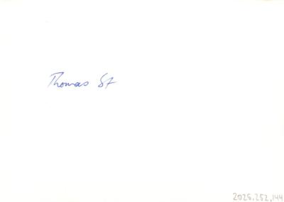 PHOTOGRAPH: UNKNOWN HOUSE THOMAS STREET, NATIONAL ESTATE SURVEY COLLECTION