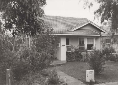 PHOTOGRAPH: 159 GLOSTER STREET, NATIONAL ESTATE SURVEY COLLECTION