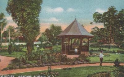 POSTCARD: SUBIACO MUNICIPAL GARDENS