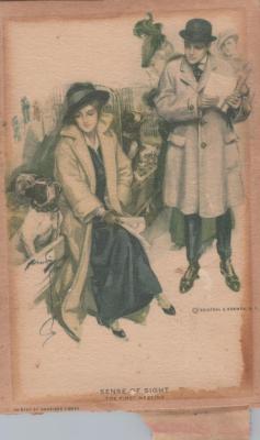 POSTCARDS: SENSES OF LOVE SERIES - 'SIGHT / THE FIRST MEETING'