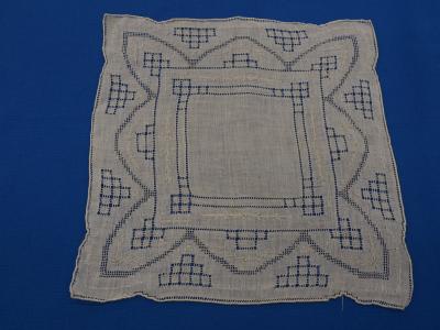 WHITEWORK, HANDKERCHIEF