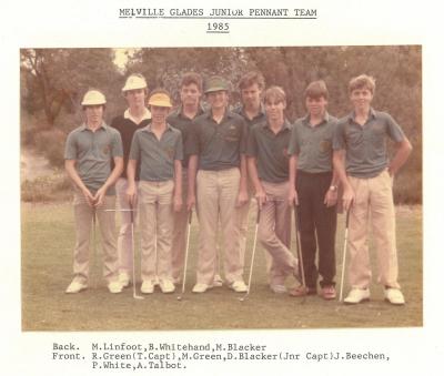 BOYS PENNANT TEAM 1985
