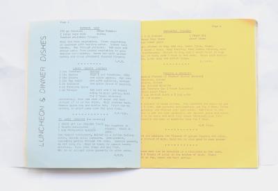 RECIPE BOOK - ST MARY IN THE VALLEY LADIES GUILD FAVOURITE RECIPES