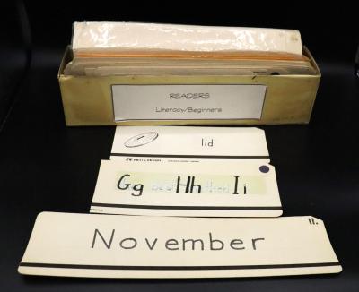 CARDS, EDUCATIONAL - LITERACY FOR BEGINNERS