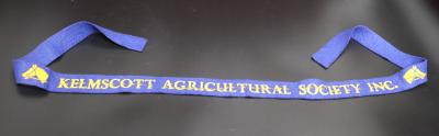 PRIZE, RIBBON - KELMSCOTT AGRICULTURAL SOCIETY INC.