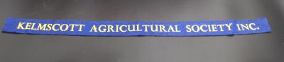 PRIZE, RIBBON - KELMSCOTT AGRICULTURAL SOCIETY INC.