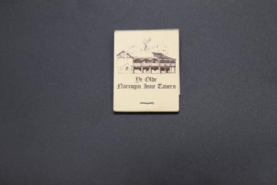 MATCHBOOK - PROMOTIONAL YE OLDE NARROGIN INNE TAVERN